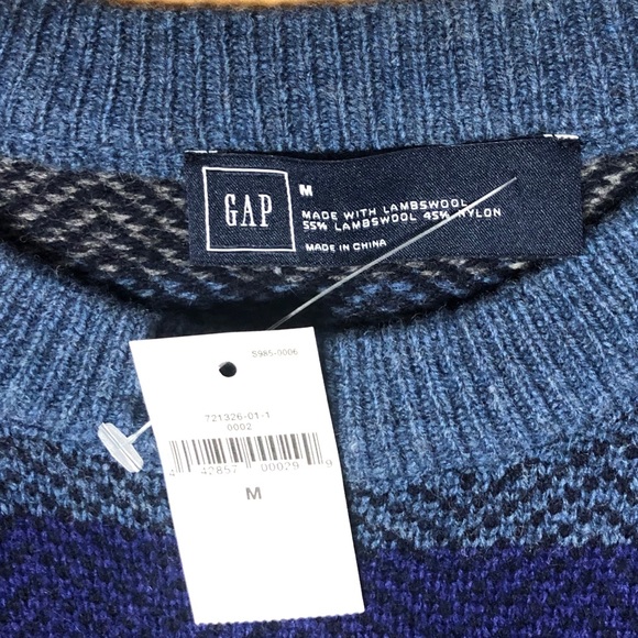 Gap Lambswool Sweater Size M - Picture 3 of 3
